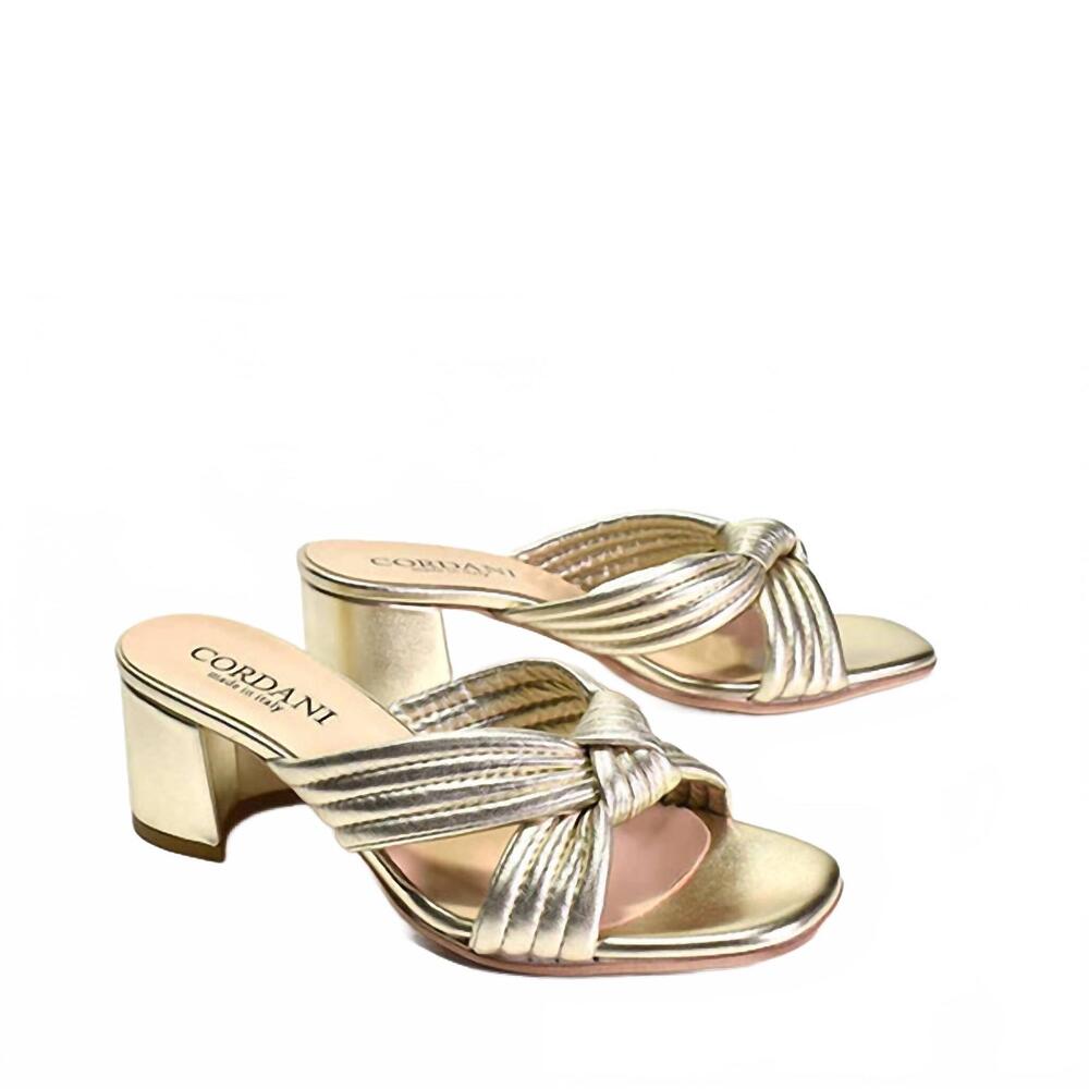 NEW CORDANI women's imani heel in gold